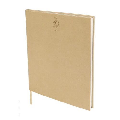 AGENDA EJECUTIVA CLÁSICA 2027 BEIGE