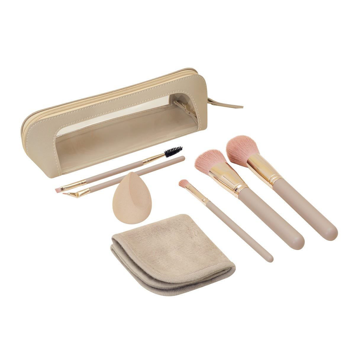 SET DE BROCHAS ROMINA BEIGE