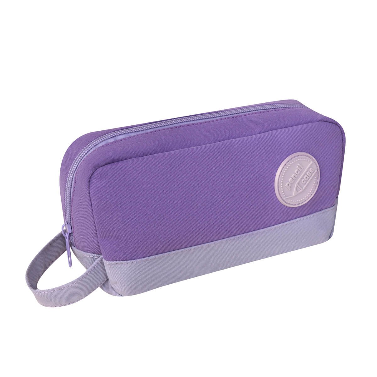 ESTUCHE ESCOLAR SKOLAI MORADO