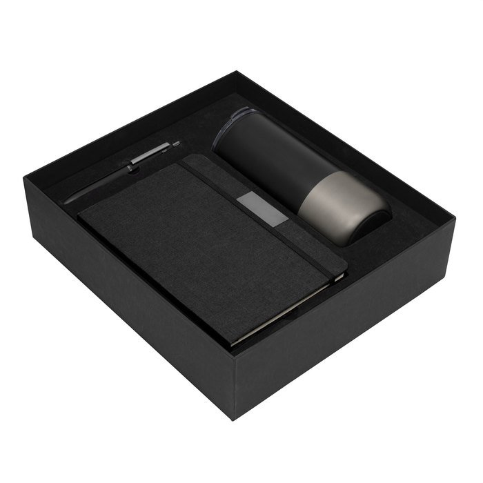 Set ejecutivo "MOON BOX" Negro