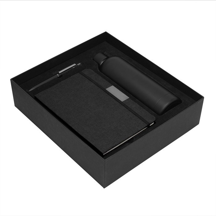 Set ejecutivo "DARK BOX" Negro